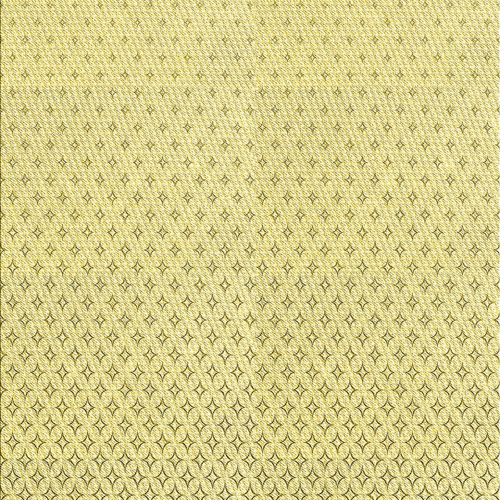 Machine Washable Transitional Sun Yellow Rug, wshpat3447yw