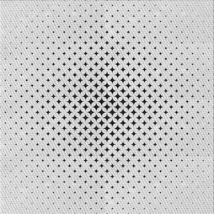 Round Machine Washable Transitional Platinum Gray Rug, wshpat3448gry