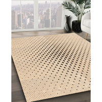 Patterned Peru Brown Rug, pat3448org