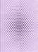 Machine Washable Transitional Orchid Purple Rug, wshpat3448pur