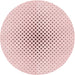 Square Patterned Pink Rug, pat3448rd