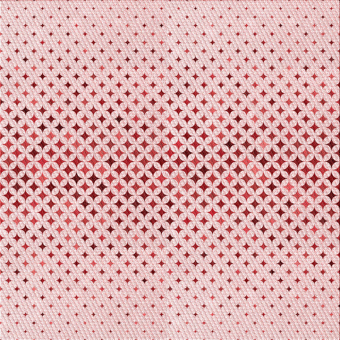 Round Patterned Light Rose Pink Rug, pat3449rd