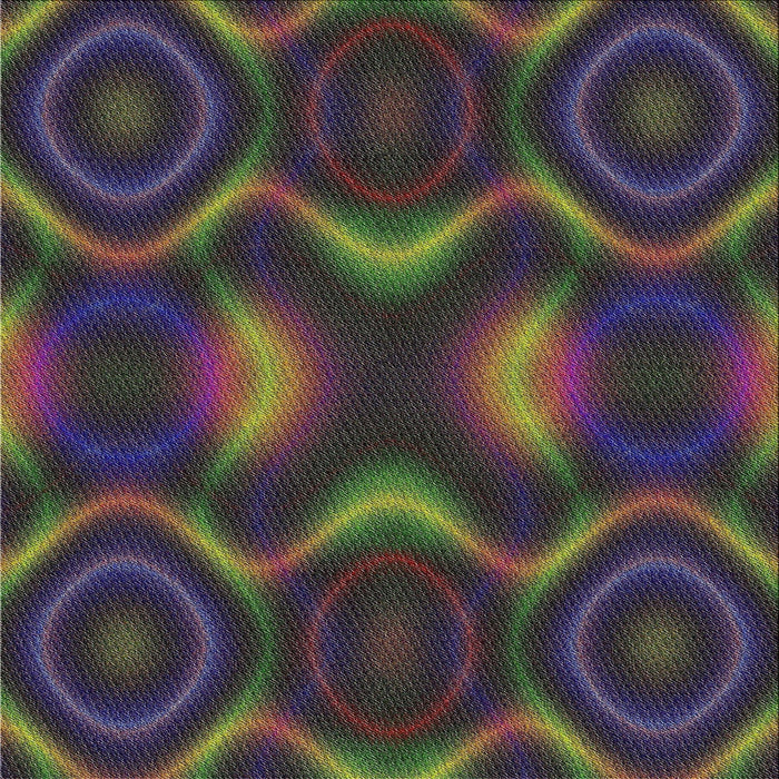 Square Patterned Sandstone Brown Novelty Rug, pat344