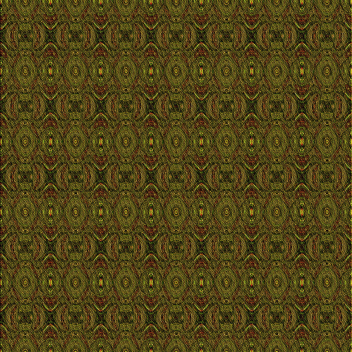 Machine Washable Transitional Dark Yellow Green Rug, wshpat345yw