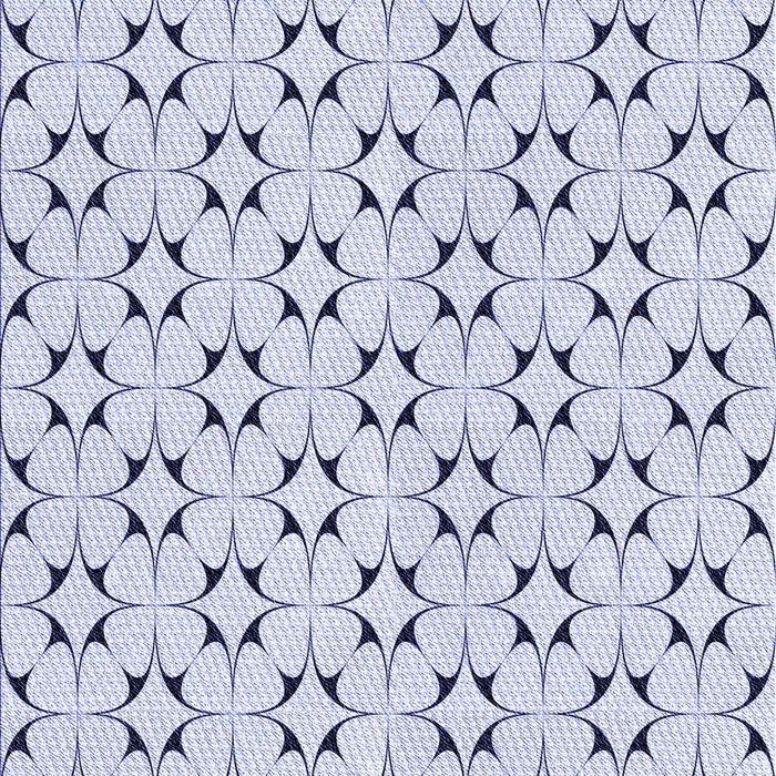 Patterned Lavender Blue Rug, pat3450blu