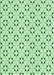 Patterned Mint Green Rug, pat3450grn