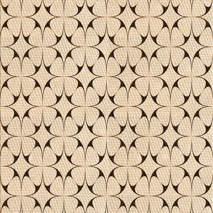 Patterned Bronze Brown Rug, pat3450org