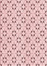 Patterned Pink Rug, pat3450rd