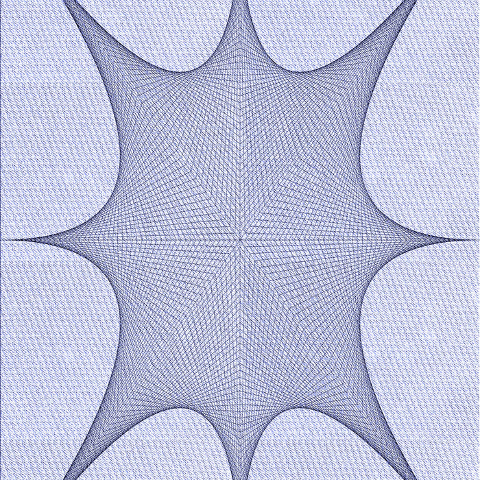 Patterned Lavender Blue Rug, pat3451blu