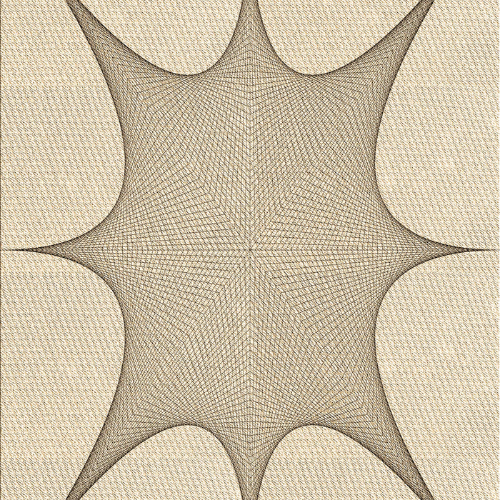 Patterned Moccasin Beige Rug, pat3451brn