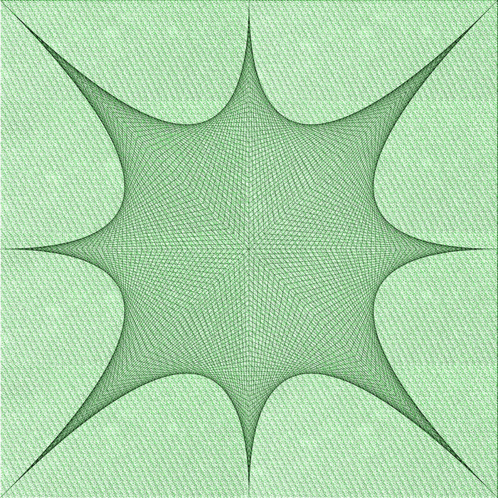 Round Patterned Mint Green Rug, pat3451grn