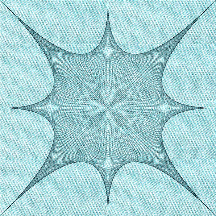 Round Machine Washable Transitional Electric Blue Rug, wshpat3451lblu