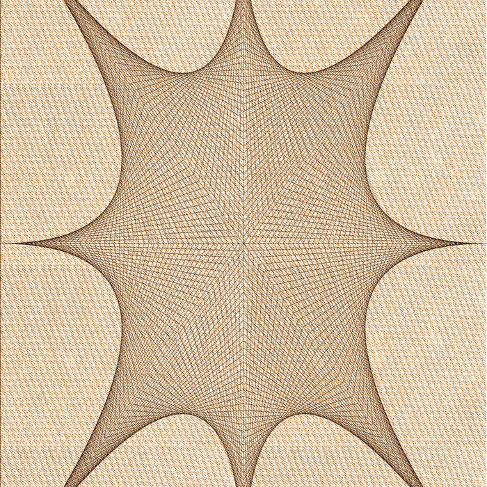 Patterned Brown Sand Brown Rug, pat3451org
