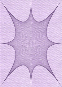 Machine Washable Transitional Bright Lilac Purple Rug, wshpat3451pur
