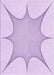Patterned Bright Lilac Purple Rug, pat3451pur