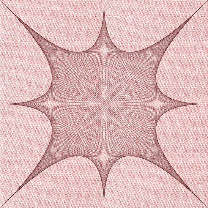 Round Patterned Pastel Red Pink Rug, pat3451rd