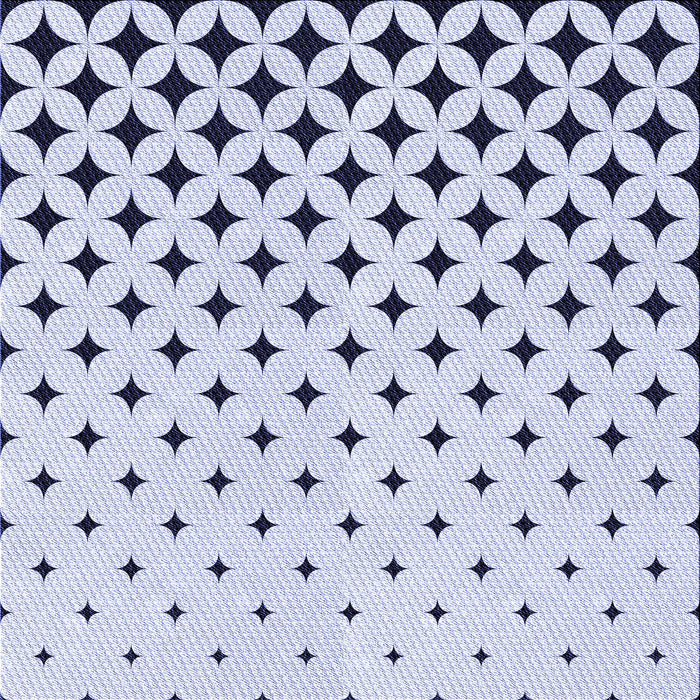 Round Patterned Lavender Blue Rug, pat3452blu