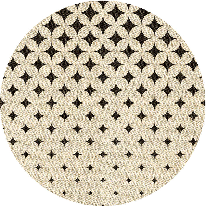 Square Machine Washable Transitional Moccasin Beige Rug in a Living Room, wshpat3452brn