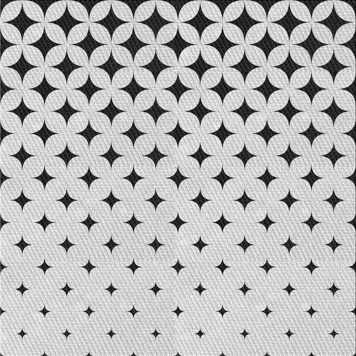 Round Machine Washable Transitional Gray Rug, wshpat3452gry