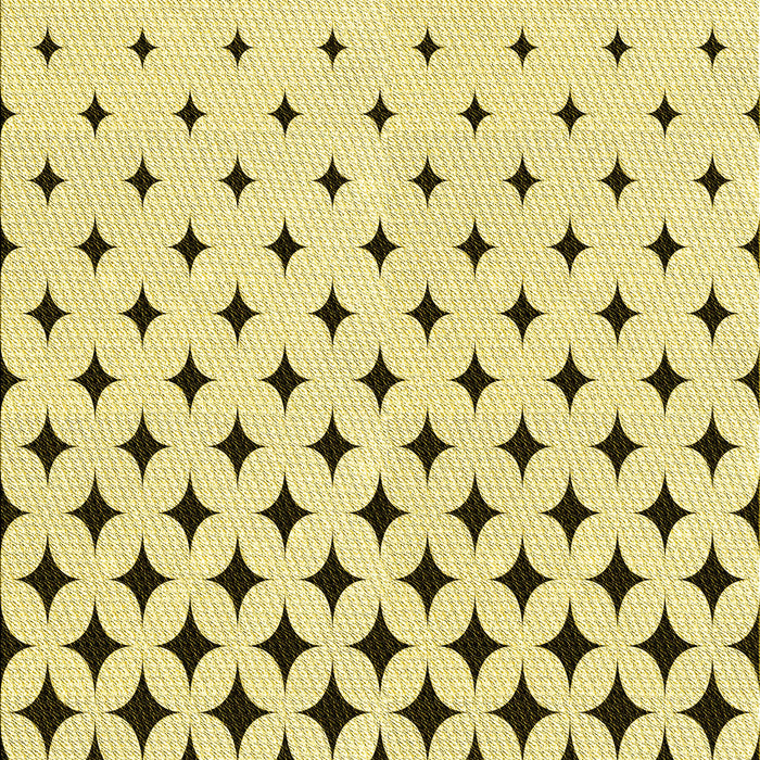 Patterned Sun Yellow Rug, pat3452yw