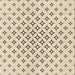 Round Patterned Moccasin Beige Rug, pat3453brn