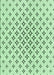 Patterned Mint Green Rug, pat3453grn