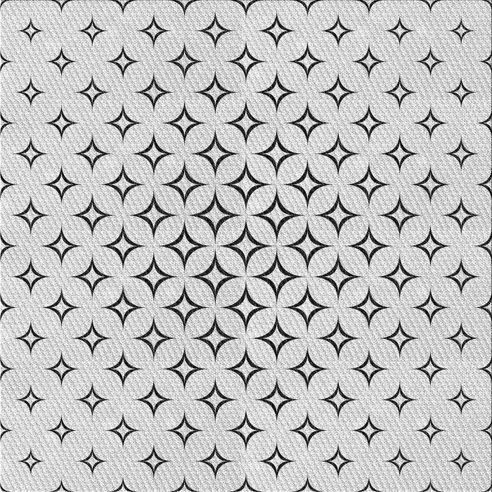 Round Patterned Platinum Gray Rug, pat3453gry