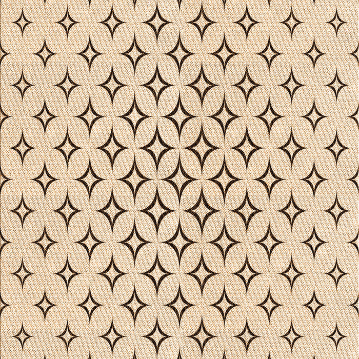 Patterned Bronze Brown Rug, pat3453org