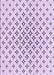 Patterned Lilac Purple Rug, pat3453pur