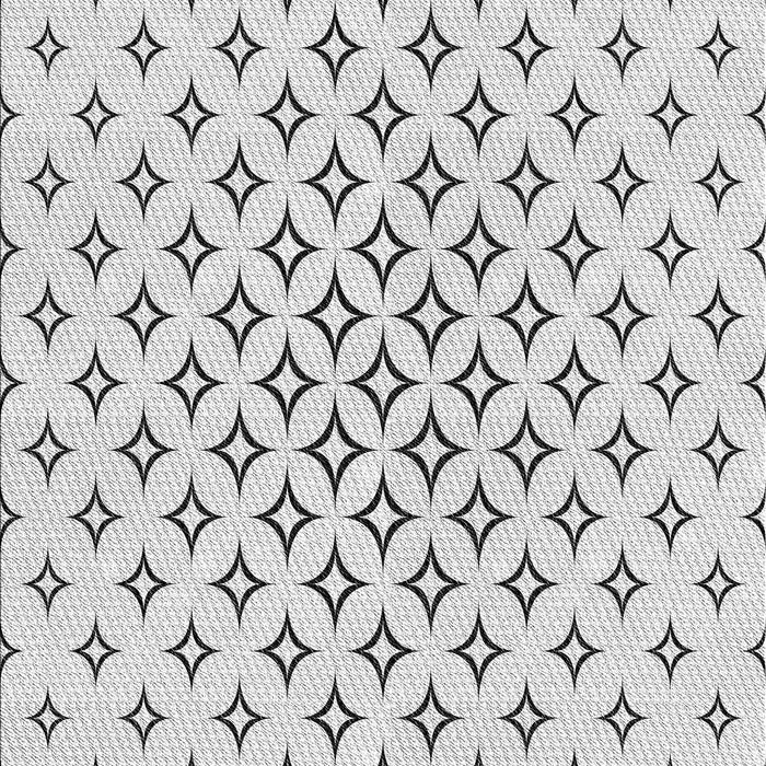 Patterned Gray Novelty Rug, pat3453