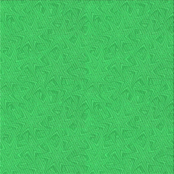 Round Patterned Lime Green Rug, pat3454grn