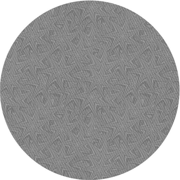 Square Patterned Smokey Gray Rug, pat3454gry