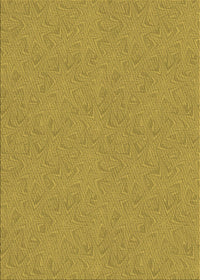 Machine Washable Transitional Dark Golden Brown Rug, wshpat3454org