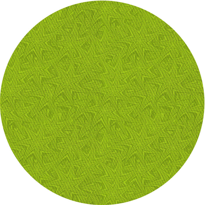 Square Machine Washable Transitional Green Rug in a Living Room, wshpat3454yw