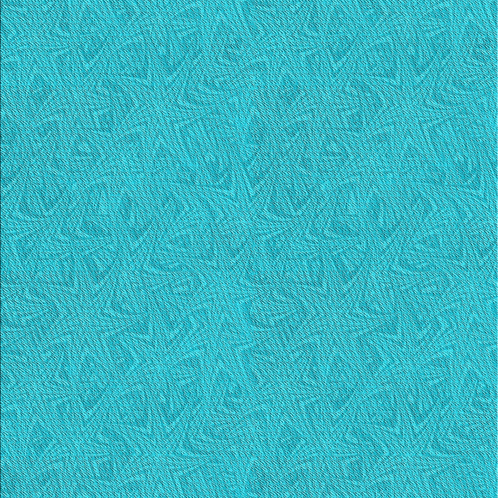 Patterned Dark Turquoise Green Novelty Rug, pat3454