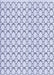 Patterned Lavender Blue Rug, pat3455blu