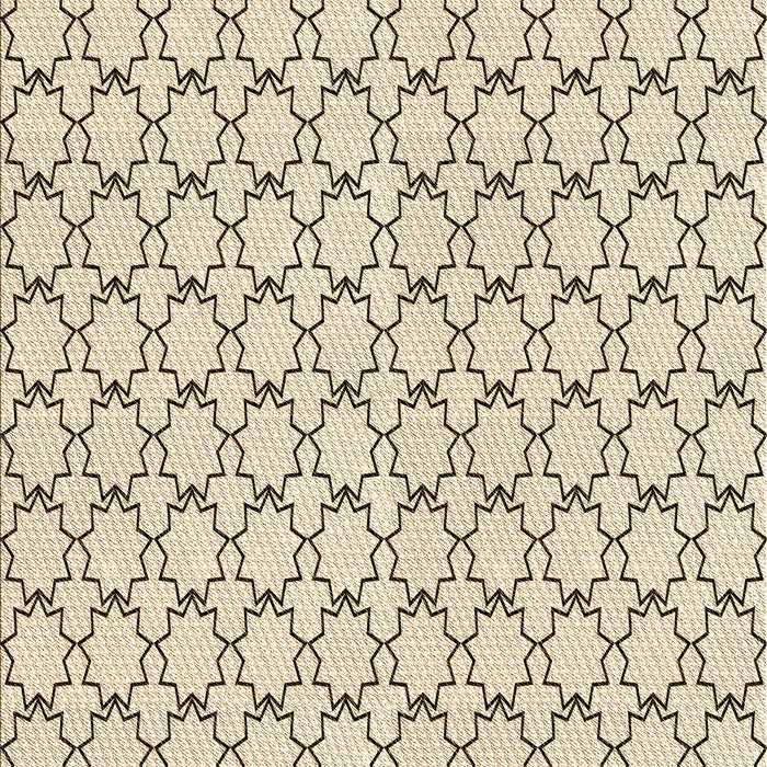 Patterned Moccasin Beige Rug, pat3455brn