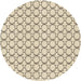 Square Patterned Moccasin Beige Rug, pat3455brn