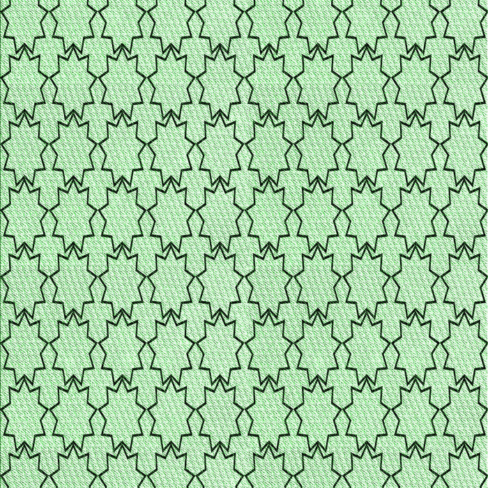 Patterned Mint Green Rug, pat3455grn