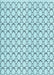 Patterned Electric Blue Rug, pat3455lblu