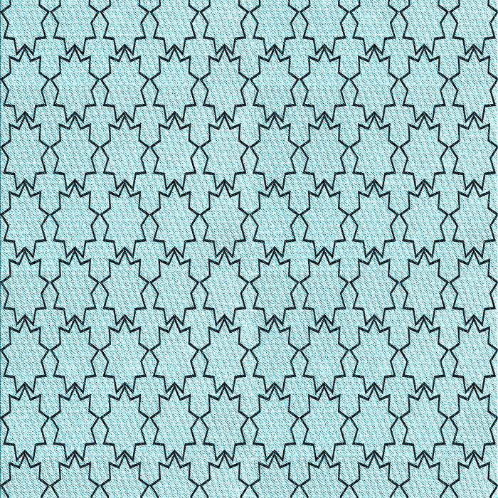 Patterned Electric Blue Rug, pat3455lblu
