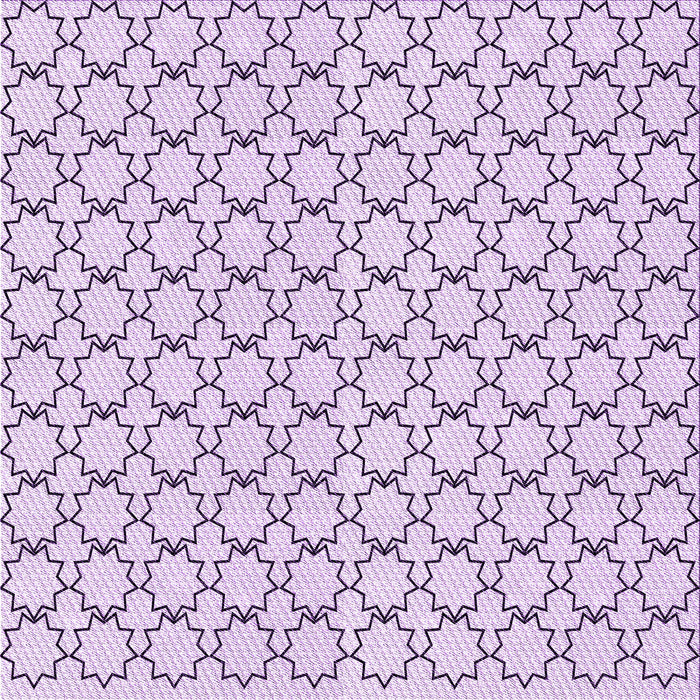 Round Machine Washable Transitional Lilac Purple Rug, wshpat3455pur