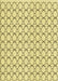 Patterned Caramel Brown Rug, pat3455yw