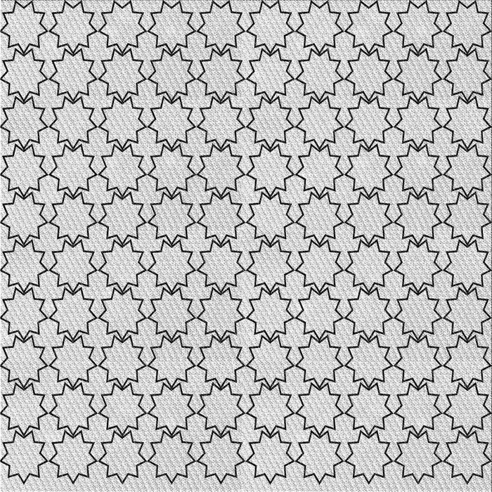 Sideview of Machine Washable Transitional White Smoke Rug, wshpat3455