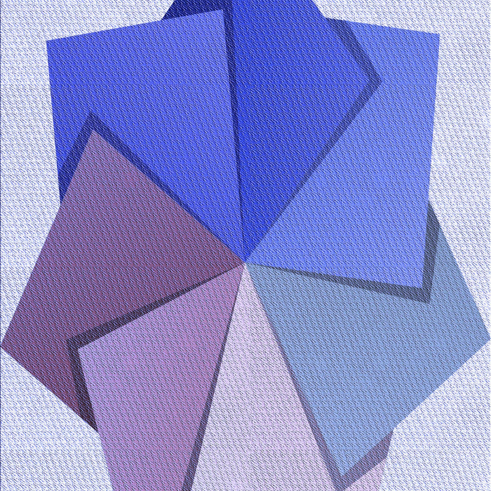 Machine Washable Transitional Periwinkle Purple Rug, wshpat3456blu