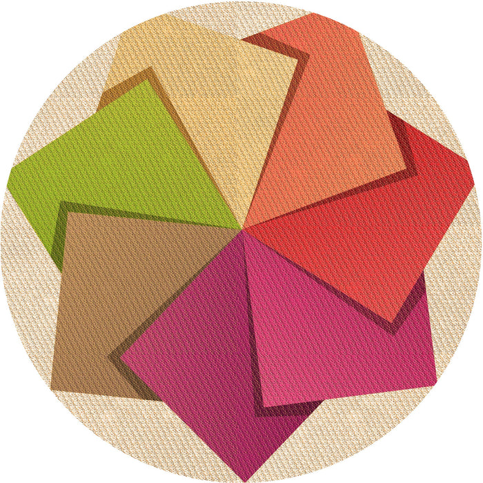 Square Machine Washable Transitional Red Rug in a Living Room, wshpat3456org