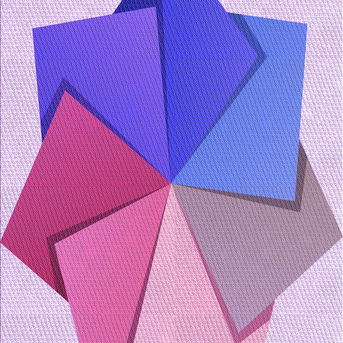 Machine Washable Transitional Dark Orchid Purple Rug, wshpat3456pur