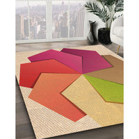 Patterned Yellow Rug, pat3457org