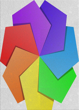 Patterned Light Green Modern Rug, pat3457