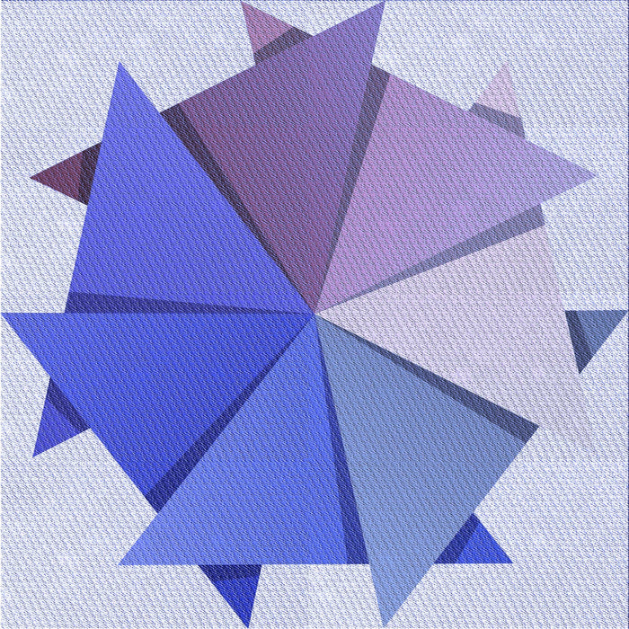 Round Patterned Periwinkle Purple Rug, pat3458blu